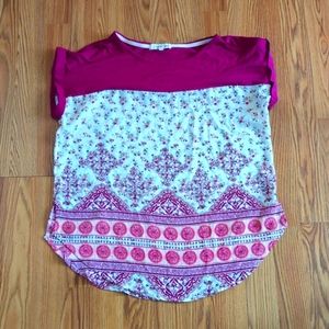 Short sleeve Rewind blouse